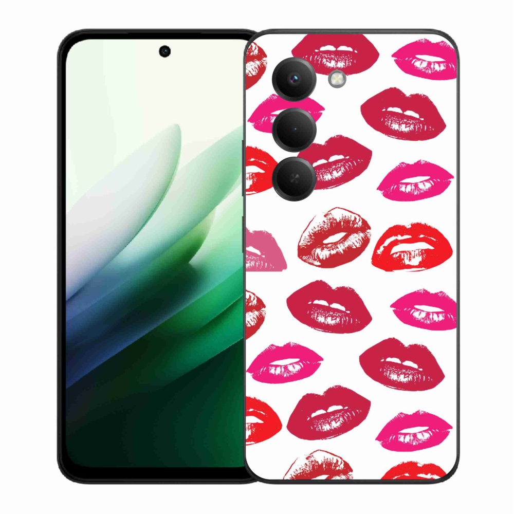 Gél borítás mmCase a Xiaomi Redmi 15 5G számára - ajkak