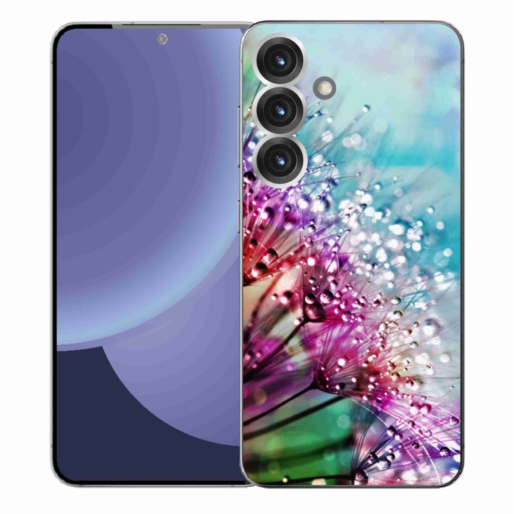 Zselés borítás mmCase Samsung Galaxy S25+ - színes virágok