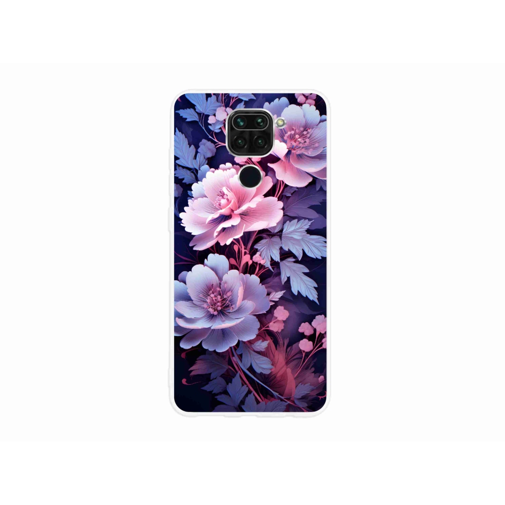Gél borítás mmCase a Xiaomi Redmi Note 9-hez - virágok 11