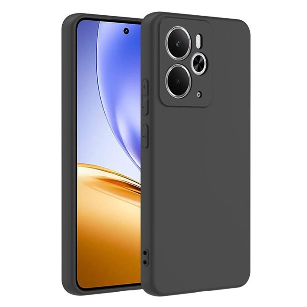 Matt zselés tok a Realme 14 5G készülékhez - fekete