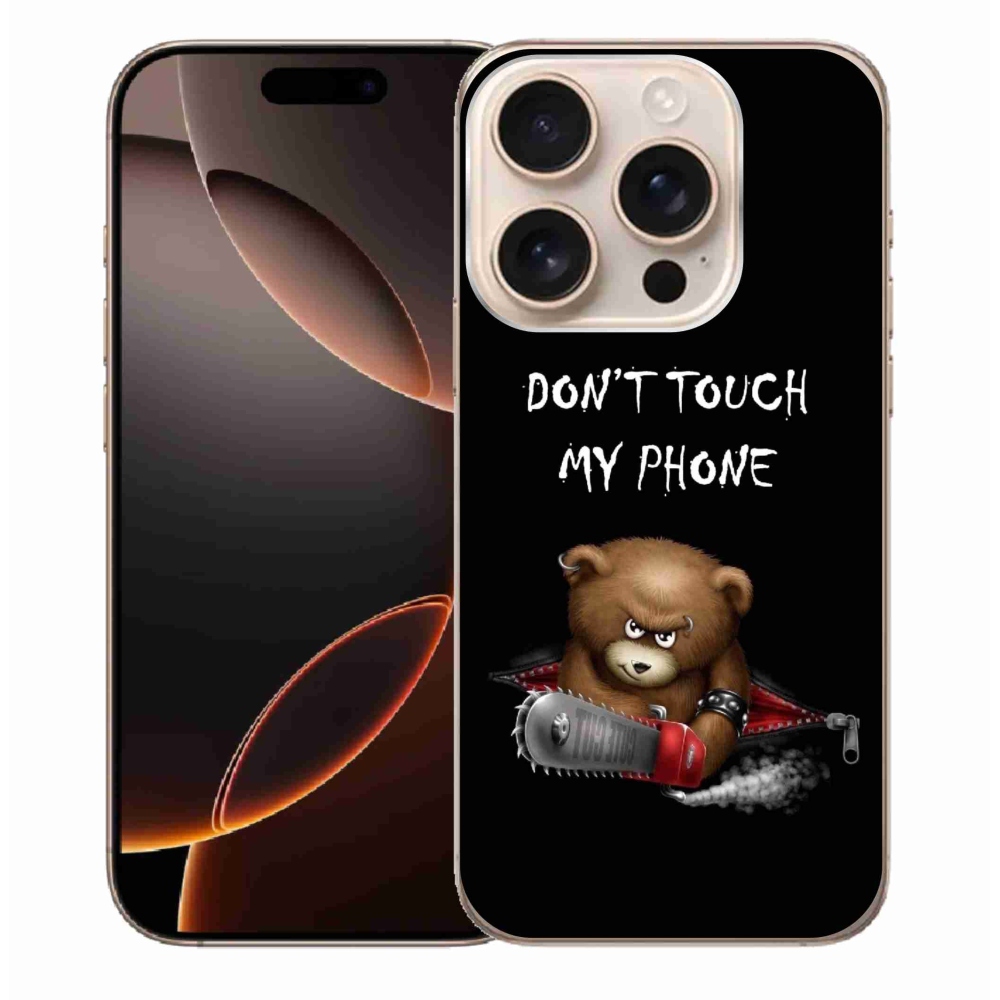 Zselés borítás mmCase iPhone 16 Pro Max készülékhez - ne érintse meg a telefont