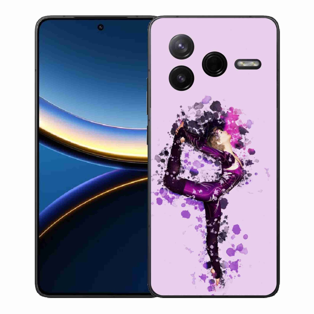 Gél borítás mmCase a Xiaomi Poco F7 Pro számára - balerina