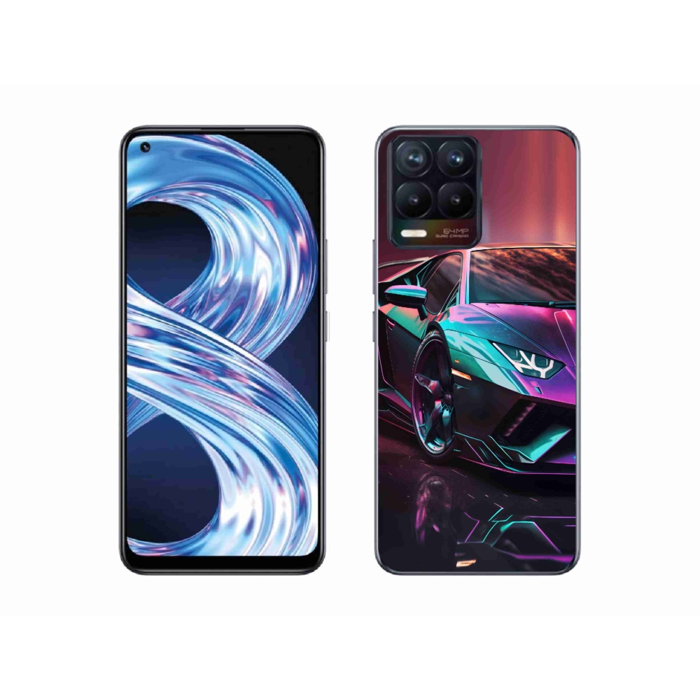Gél borítás mmCase a Realme 8 4G - autó 8