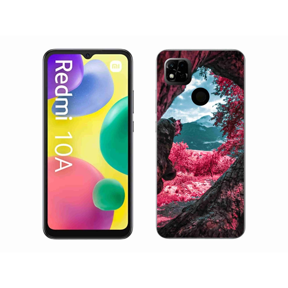 Gél borítás mmCase a Xiaomi Redmi 10A számára - hegyi kilátás