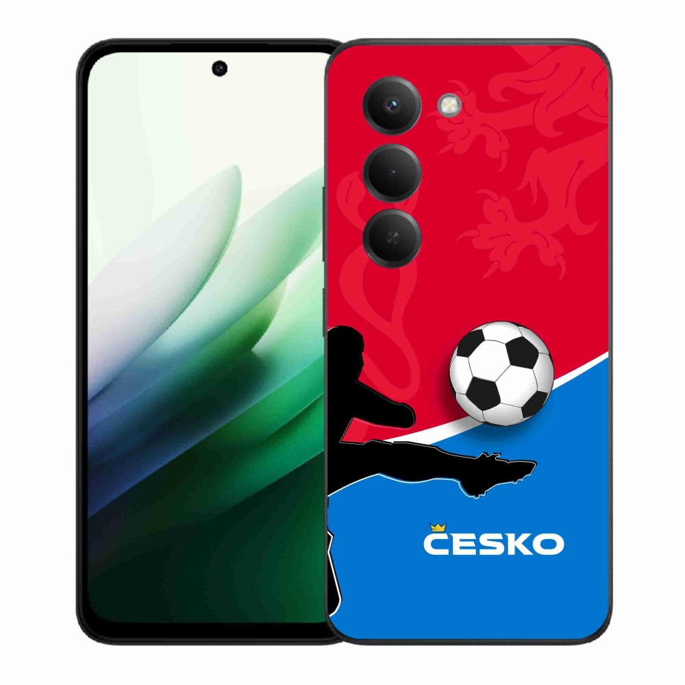 Gél borítás mmCase a Xiaomi Redmi 15 5G - futball Csehország 2