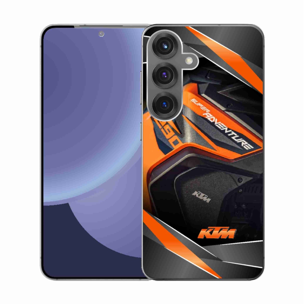 Zselés borítás mmCase Samsung Galaxy S25 készülékhez - motoros ktm