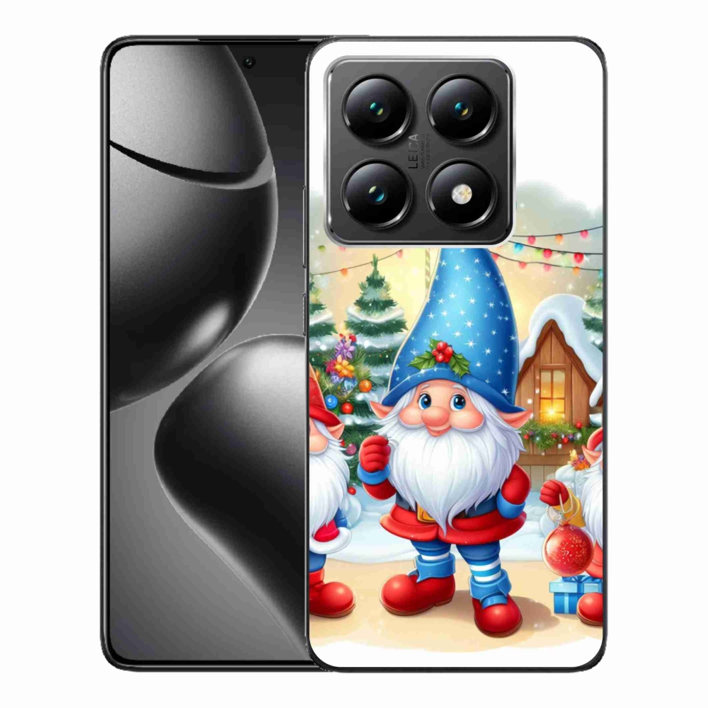Gél borítás mmCase a Xiaomi 14T-hez - Karácsonyi manók