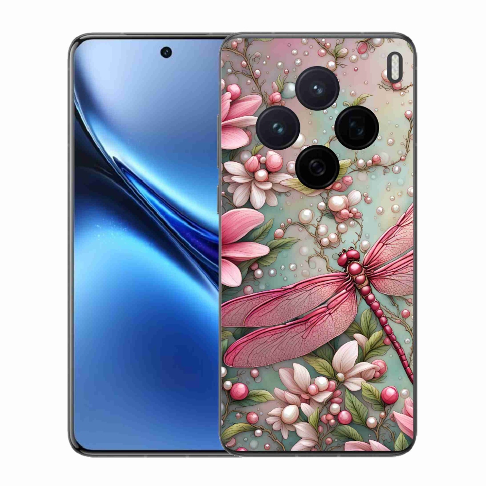 Zselés borítás mmCase a Vivo X200 5G készülékhez - szitakötő