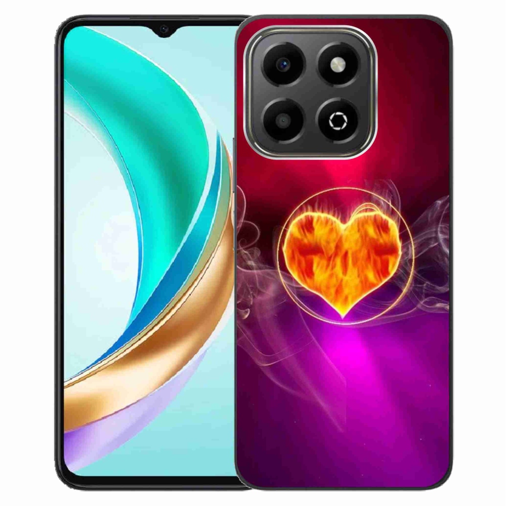 Gél borítás mmCase a Honor X6b készülékhez - tüzes szív