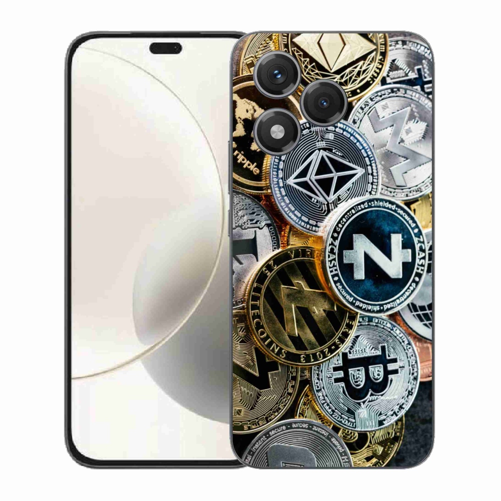 Gél borítás mmCase a Honor 400 Lite számára - kriptovaluták