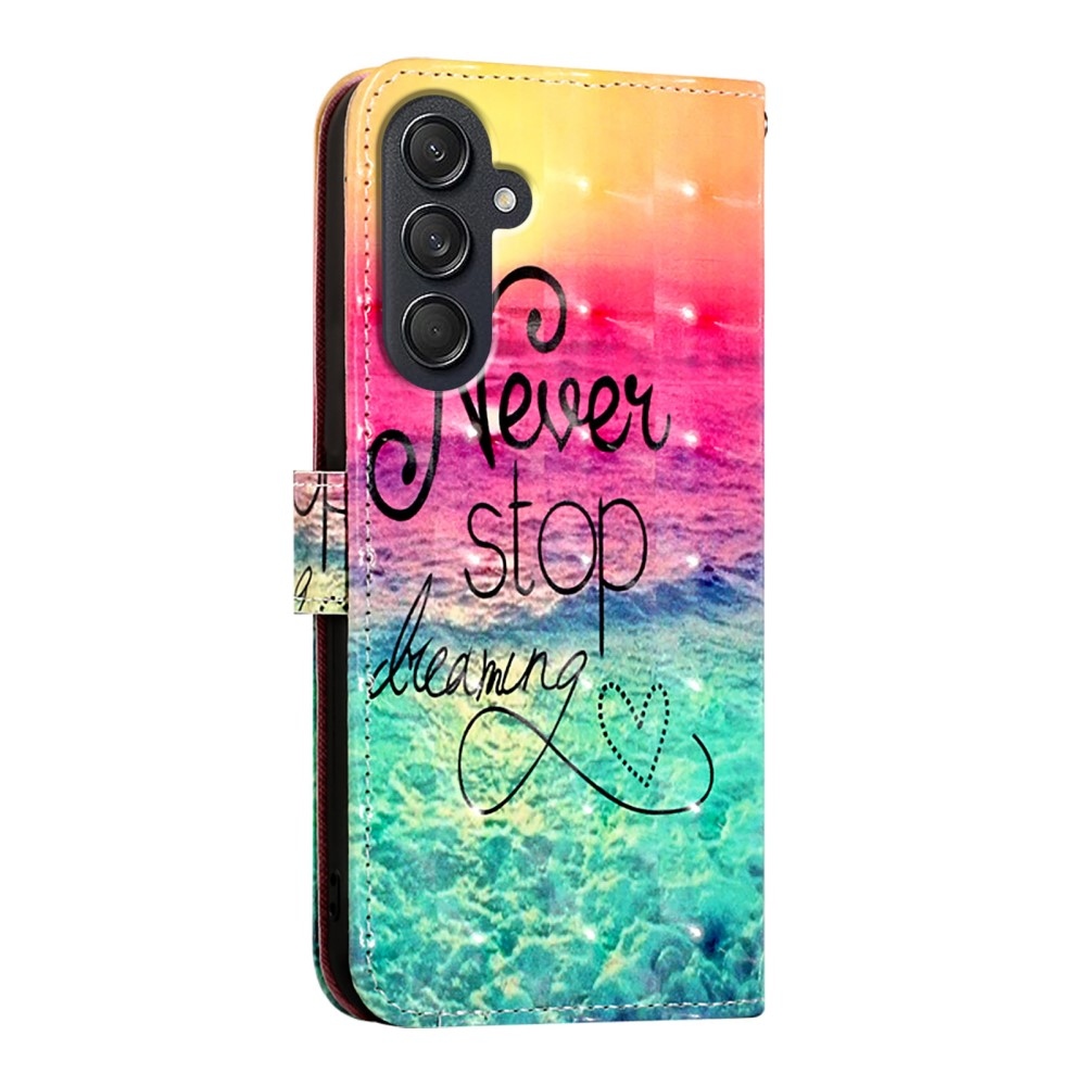 Patte könyv tok Samsung Galaxy M55 5G - álmodozz tovább