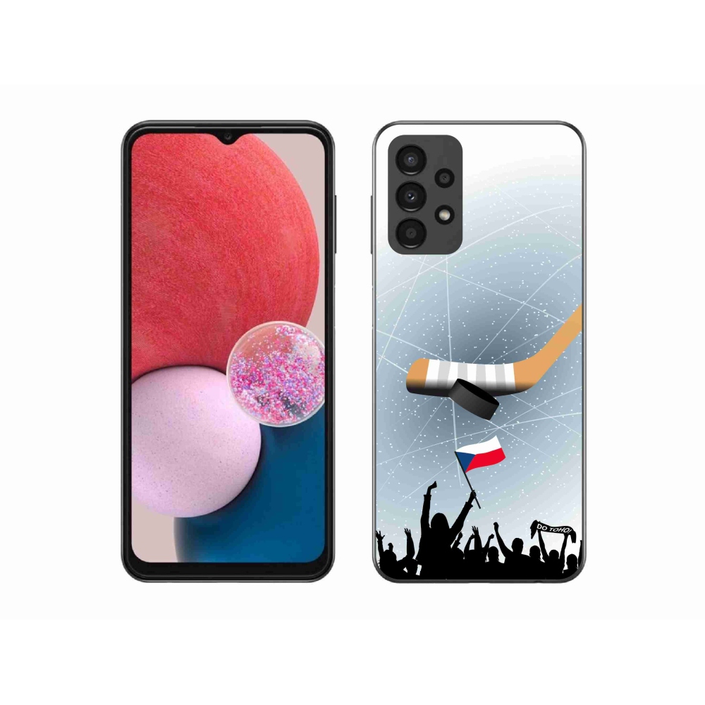 Gél borítás mmCase Samsung Galaxy A13 4G - jégkorong rajongóknak