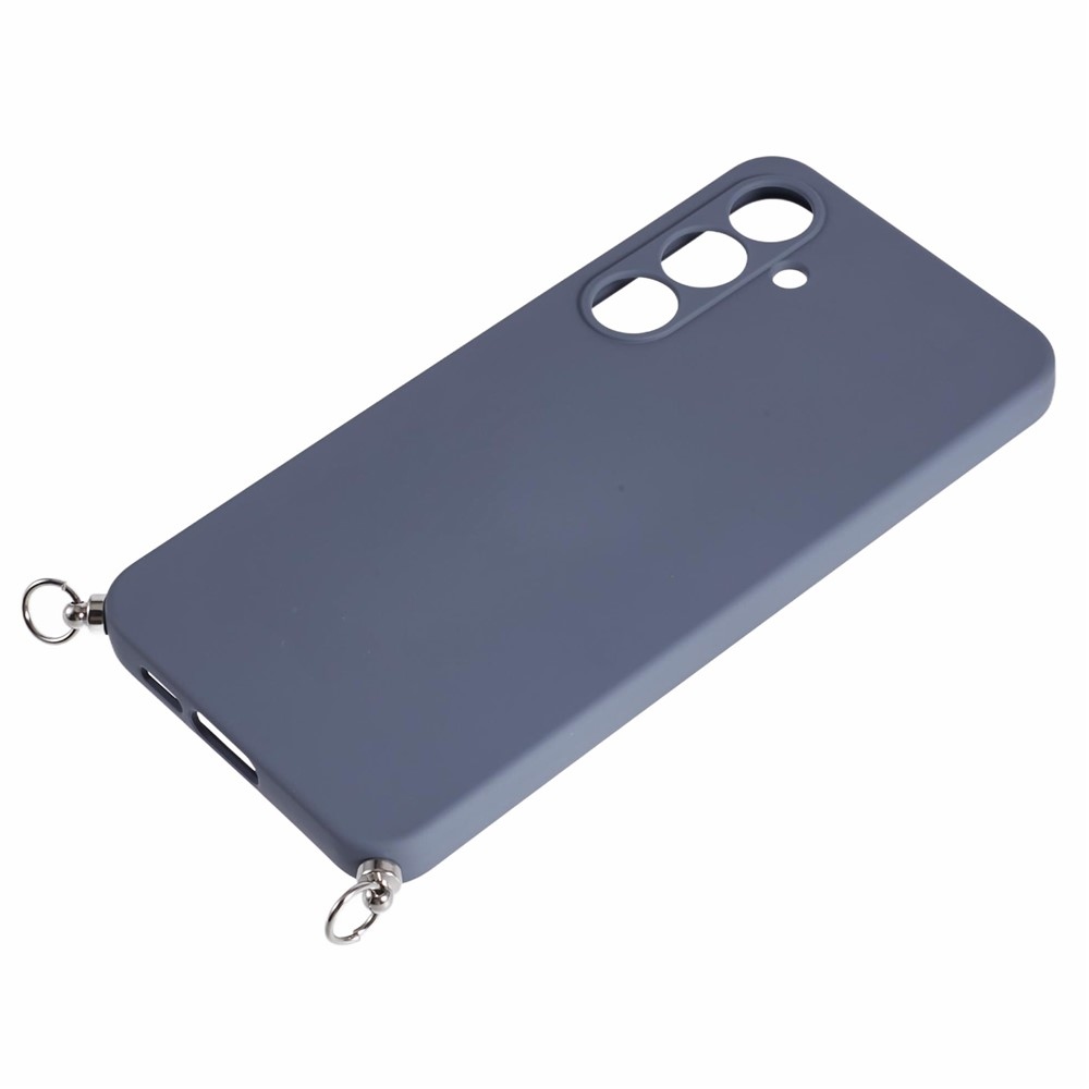 Bélelt zselés tok húzózsinórral Samsung Galaxy S25 FE készülékhez - szürke