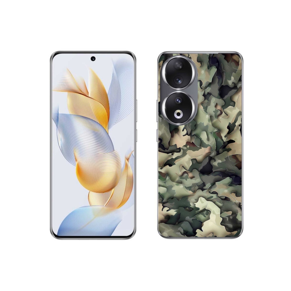 Zselés borítás mmCase a Honor 90-hez - terepszínű minta 9