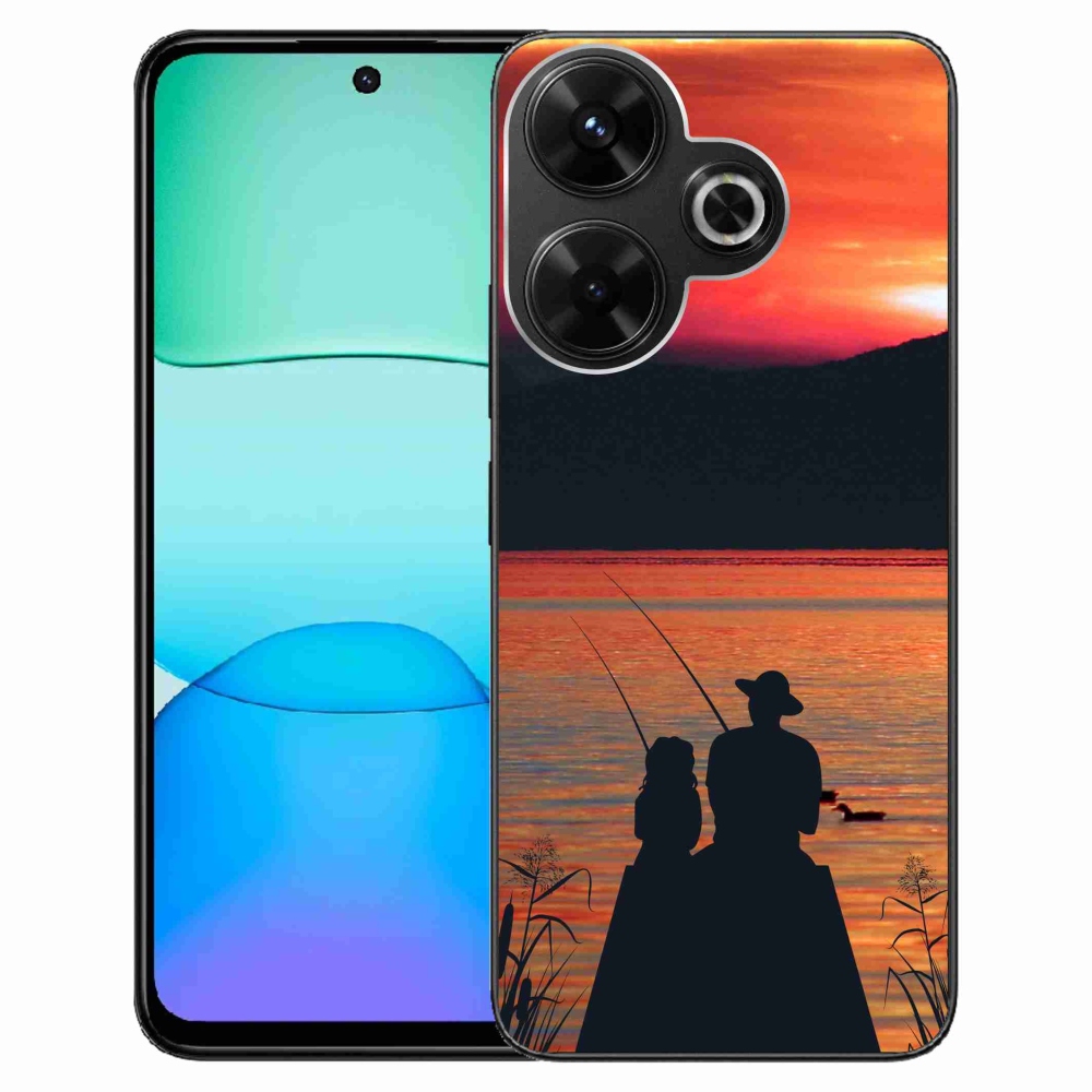 Gél borító mmCase a Xiaomi Redmi 13 4G/Poco M6 4G - halászat 3