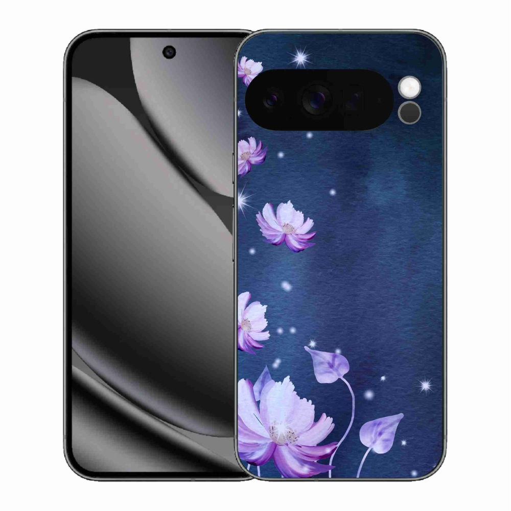 Gél borítás mmCase a Google Pixel 10 Pro XL számára - hulló virágok