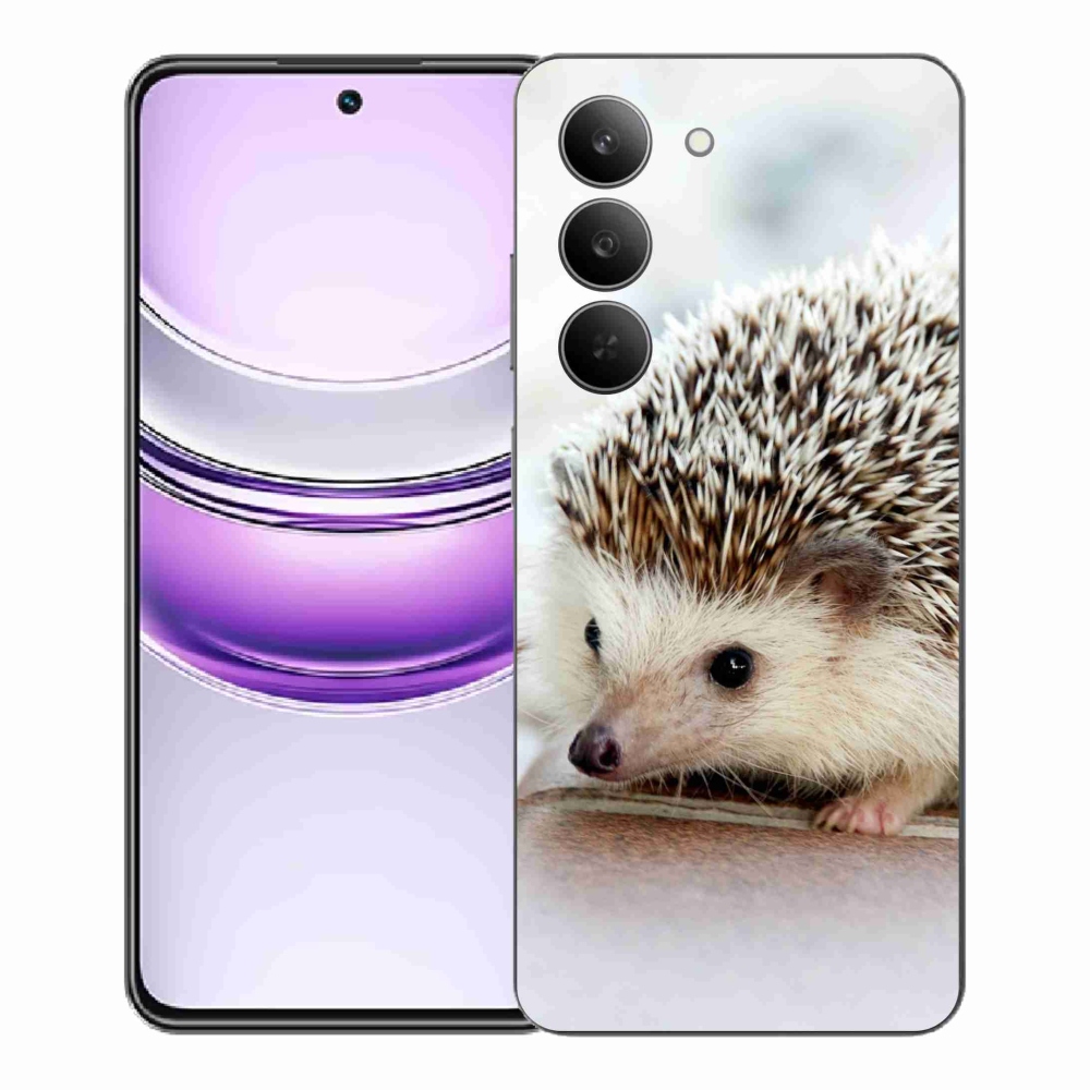 Zselés borítás mmCase a Realme 14x 5G készülékhez - süni