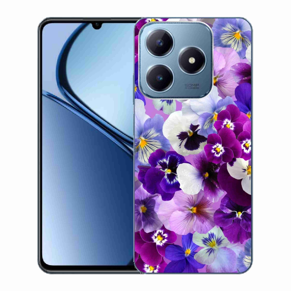 Zselés borítás mmCase a Realme C63 készülékhez - Virágok 9