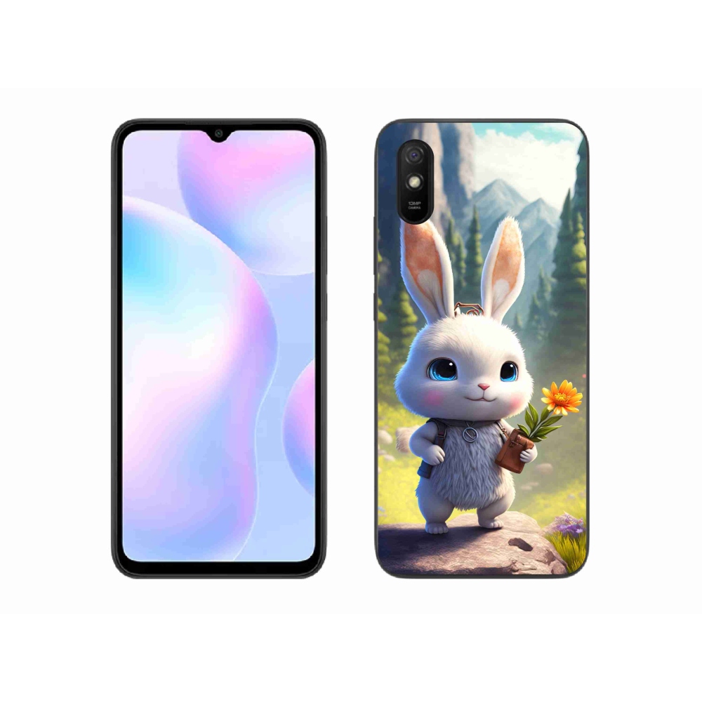 Gél borítás mmCase a Xiaomi Redmi 9AT-hoz - aranyos nyuszi