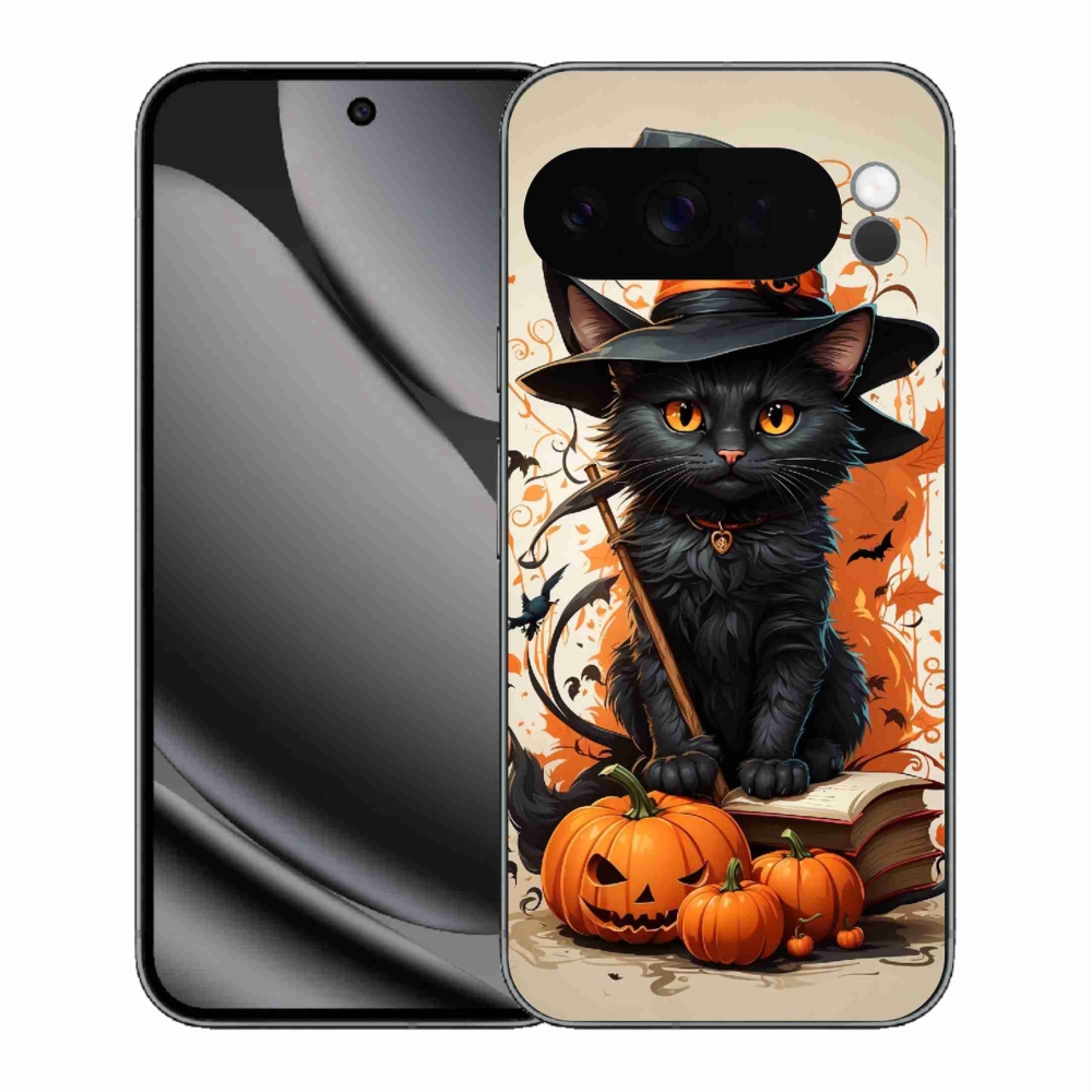 Zselés borítás mmCase a Google Pixel 10 Pro XL-hez - macskavarázsló