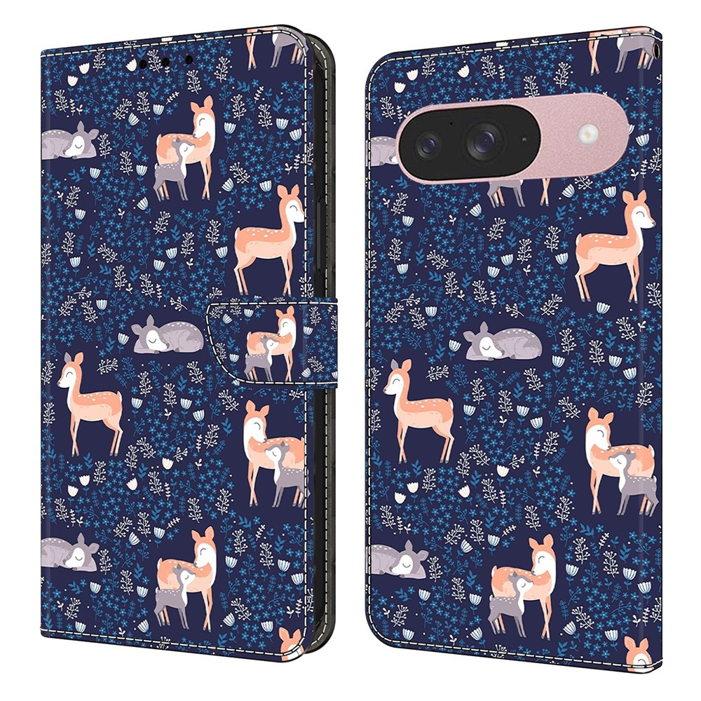 Sima könyves tok a Google Pixel 10 Pro/Pixel 10 számára - Szarvas