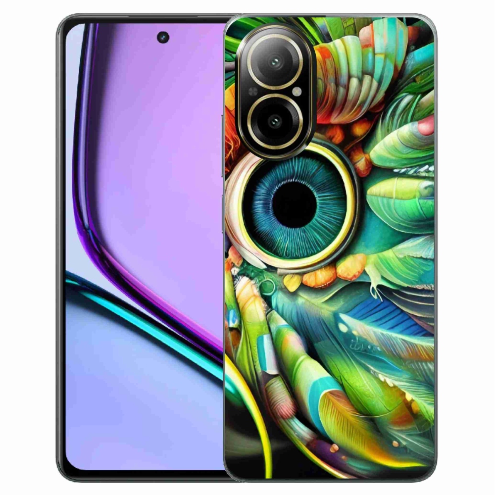 Gél borítás mmCase a Realme C67 készülékhez - absztrakt motívum 18