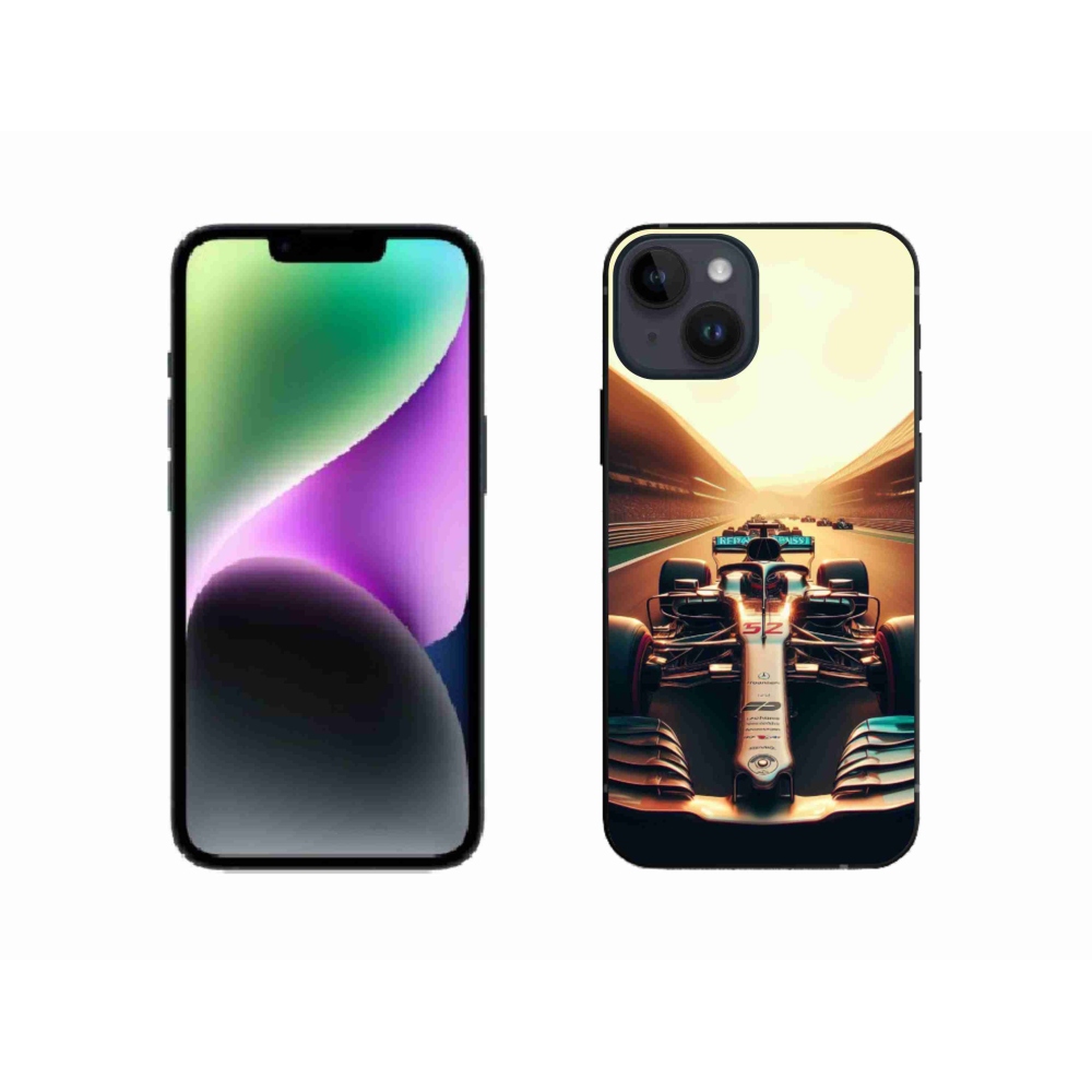 Zselés borítás mmCase iPhone 14 készülékhez - formula 1
