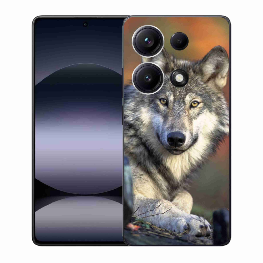 Gél borítás mmCase a Xiaomi Redmi Note 14S-hez - farkas