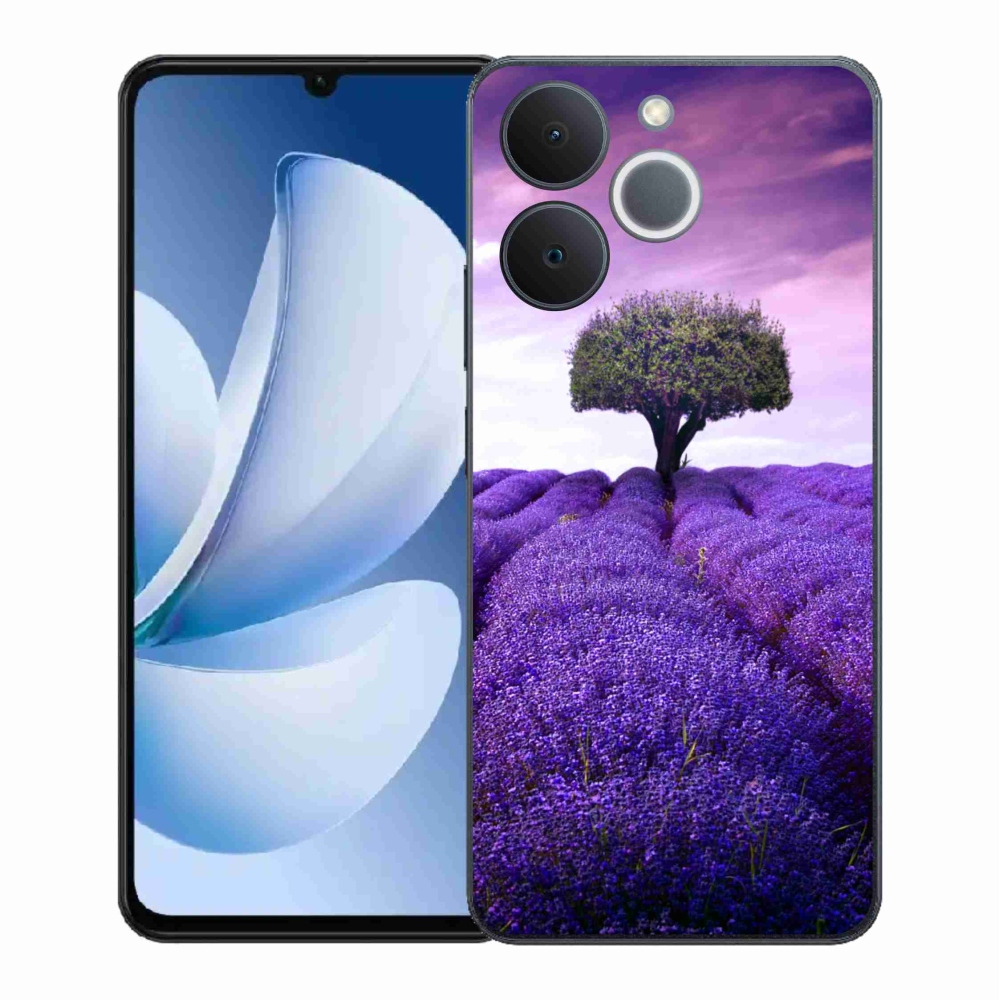 Zselés borítás mmCase a Realme Note 70T készülékhez - levendula rét