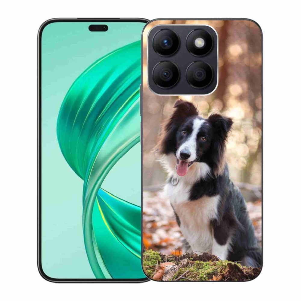 Gél tok mmCase a Honor X8b számára - border colie 1