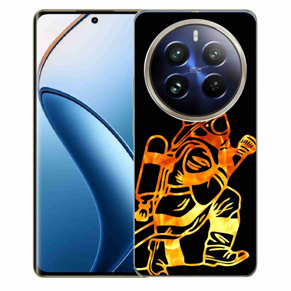 Gél borítás mmCase a Realme 12 Pro 5G/12 Pro+ 5G számára - tűzoltó 1