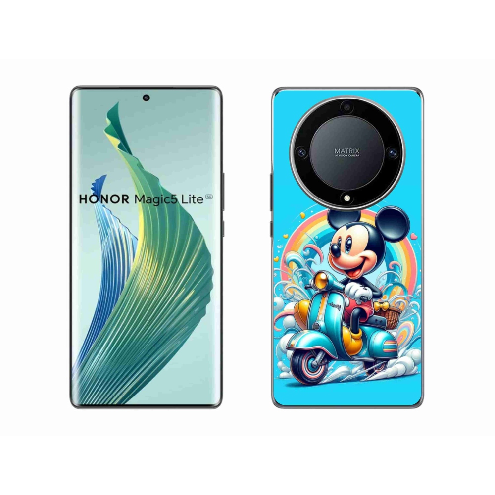 Gél borítás mmCase a Honor Magic 5 Lite 5G készülékhez - mickey mouse 2