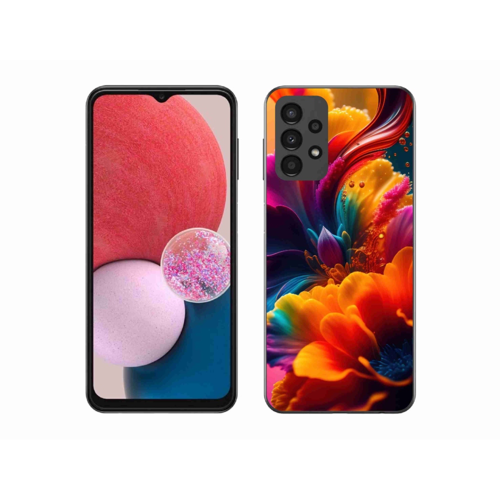 Gél borítás mmCase Samsung Galaxy A13 4G - absztrakt motívum 2