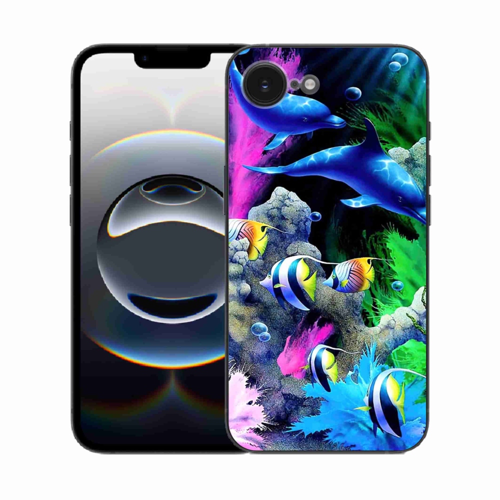Zselés borítás mmCase iPhone 16e készülékhez - Sea World