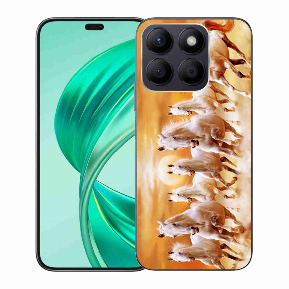 Gél tok mmCase a Honor X8b készülékhez - lovak 2