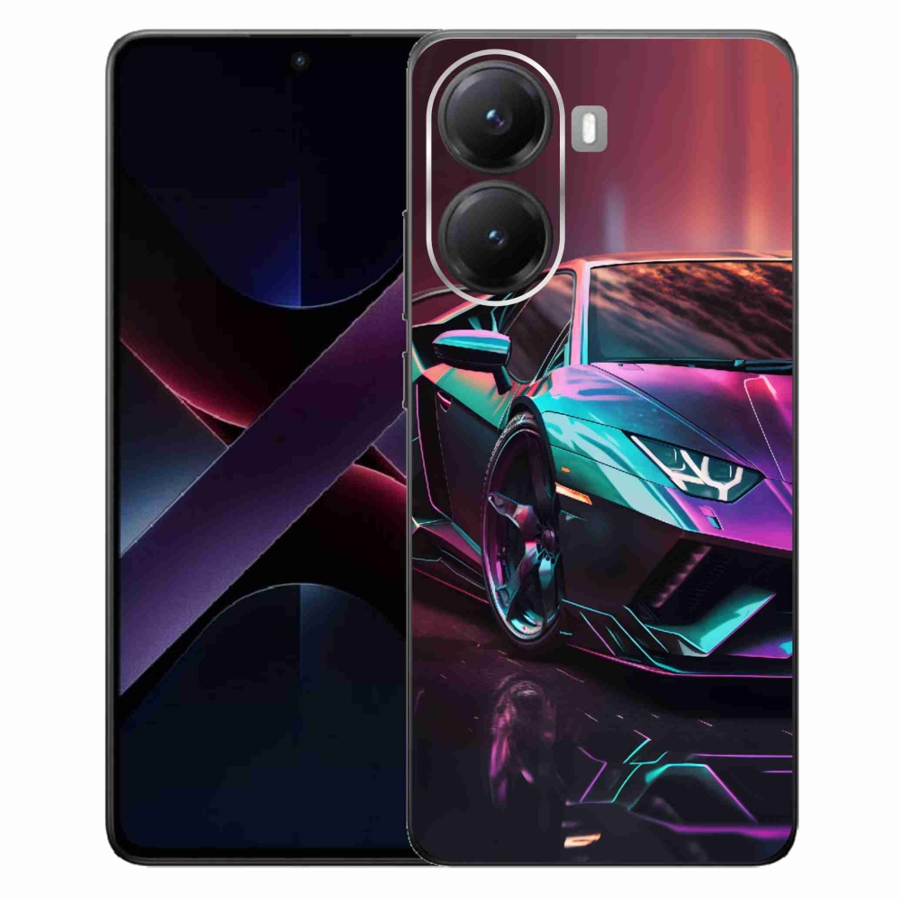 Gél borítás mmCase a Xiaomi Poco X7 Pro 5G számára - auto 8