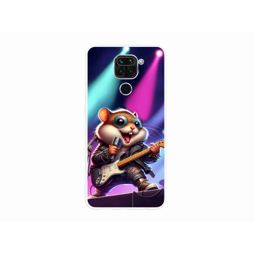 Gél borítás mmCase a Xiaomi Redmi Note 9-hez - hörcsög hintaló