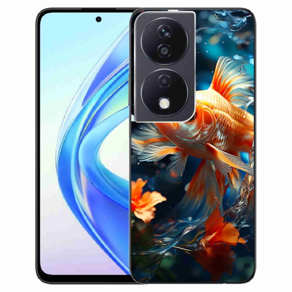 Zselés borítás mmCase a Honor X7b/Honor 90 Smart készülékhez - hal