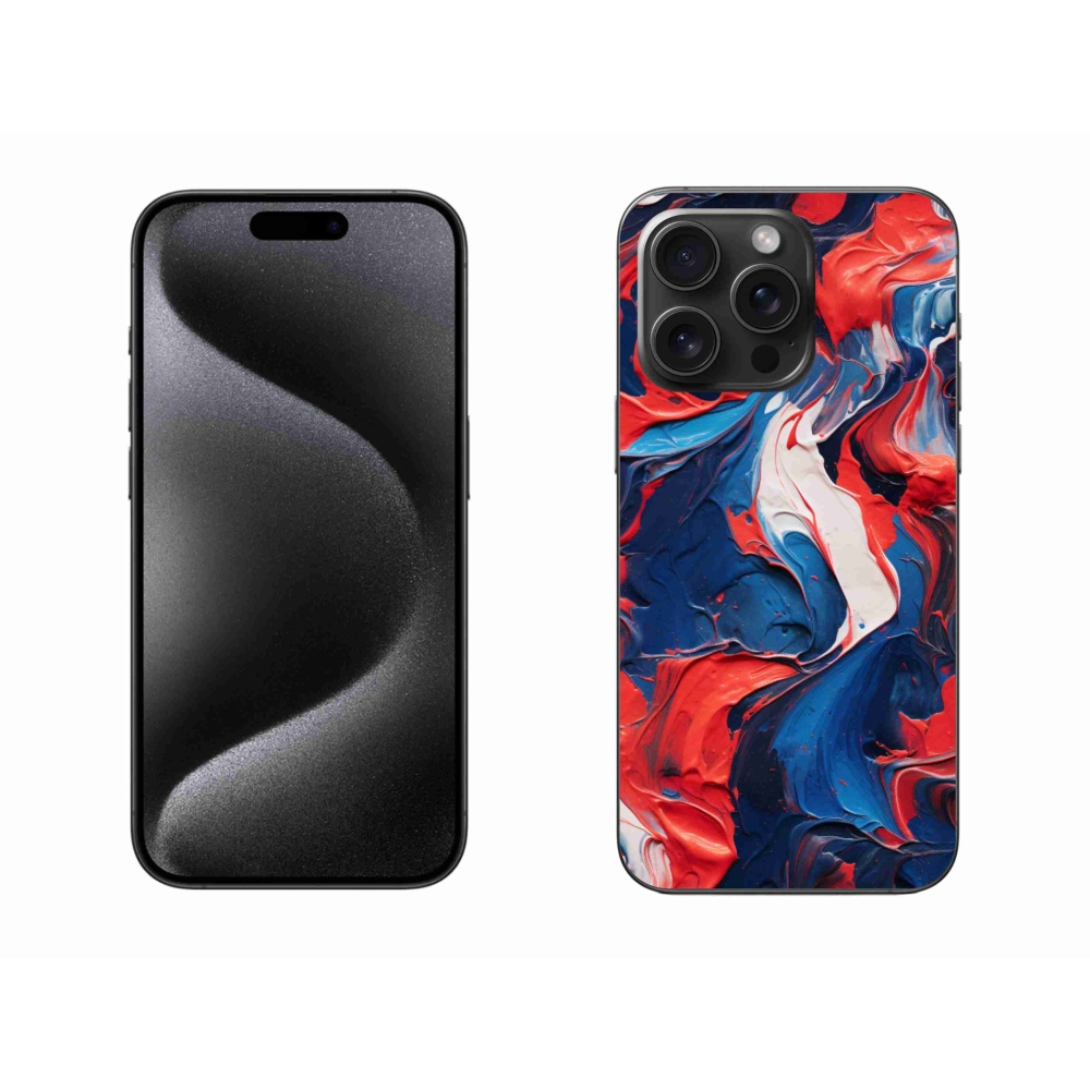 Gél borítás mmCase iPhone 15 Pro Max készülékhez - absztrakt motívum 7