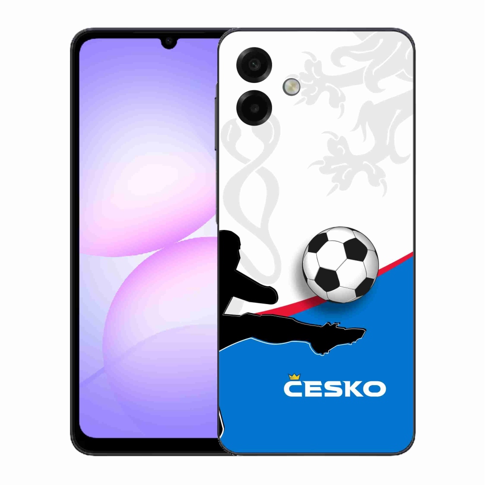 Gél borítás mmCase Samsung Galaxy A07 4G - futball Csehország 3