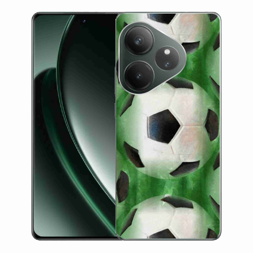 Gél borítás mmCase a Realme GT 6 5G/GT 6T 5G számára - focilabda