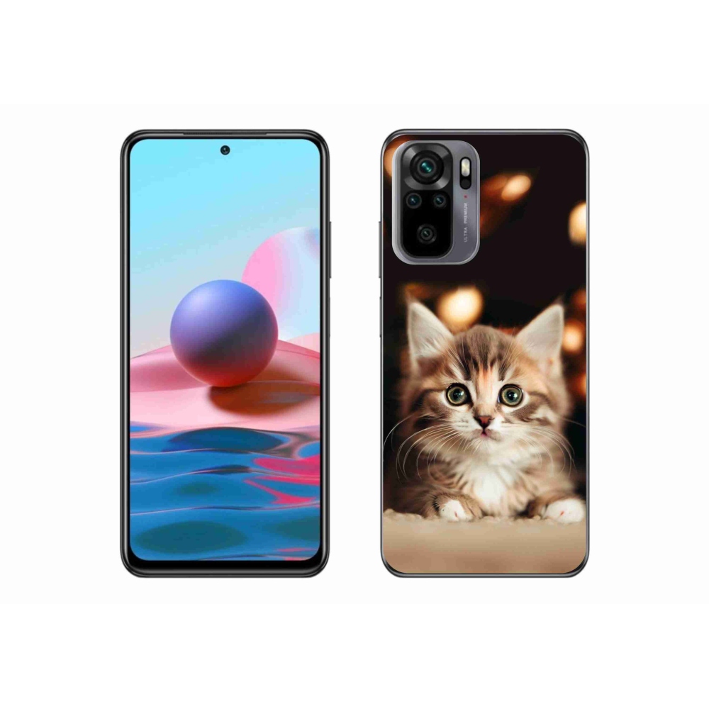 Gél borítás mmCase a Xiaomi Poco M5s készülékhez - aranyos cica 2