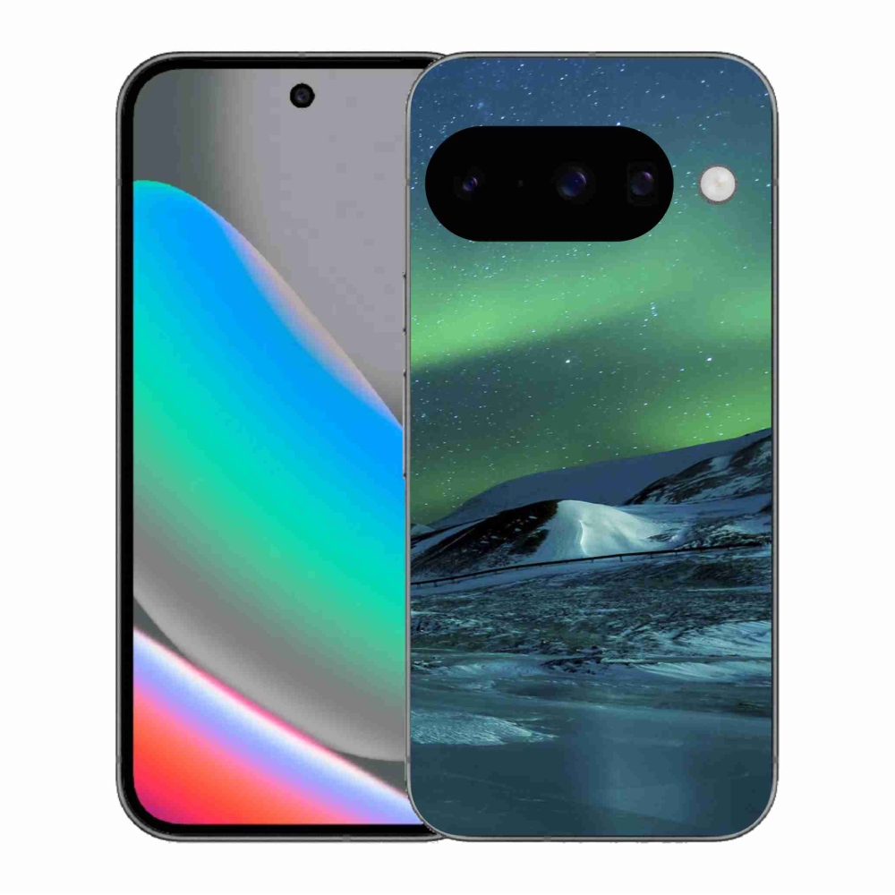 Gél borítás mmCase a Google Pixel 10 számára - sarki fény