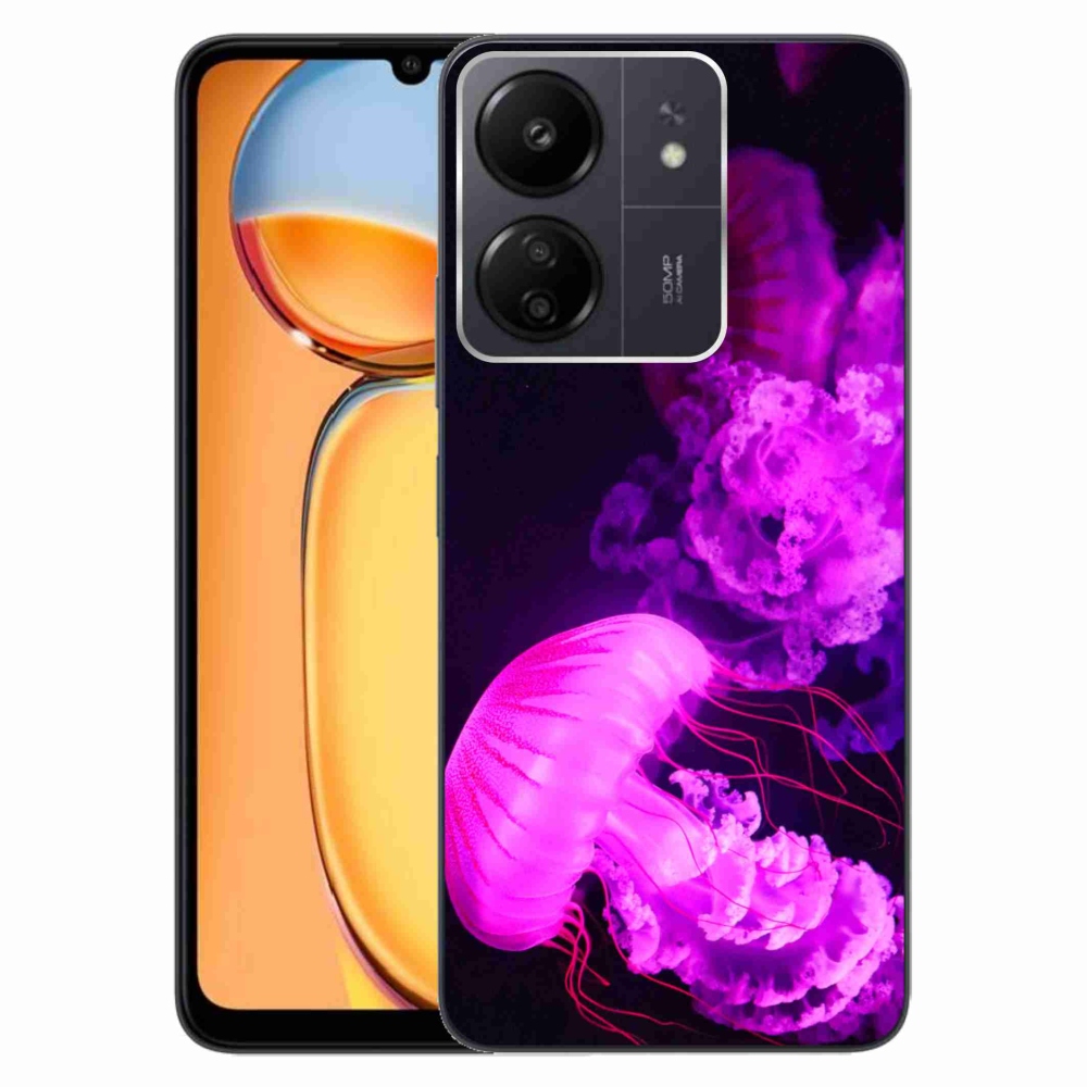 Gél borítás mmCase a Xiaomi Poco C65/Redmi 13C - medúza 1