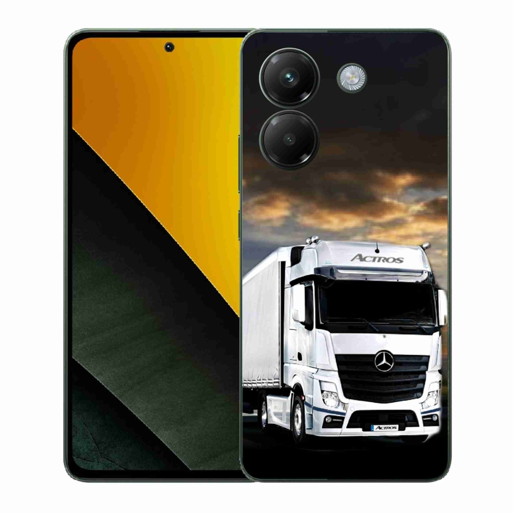 Gél borítás mmCase a Xiaomi Poco M7 Pro 5G számára - teherautó