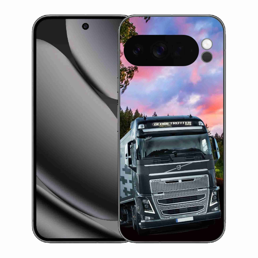 Zselés borítás mmCase a Google Pixel 10 Pro XL-hez - teherautó 2