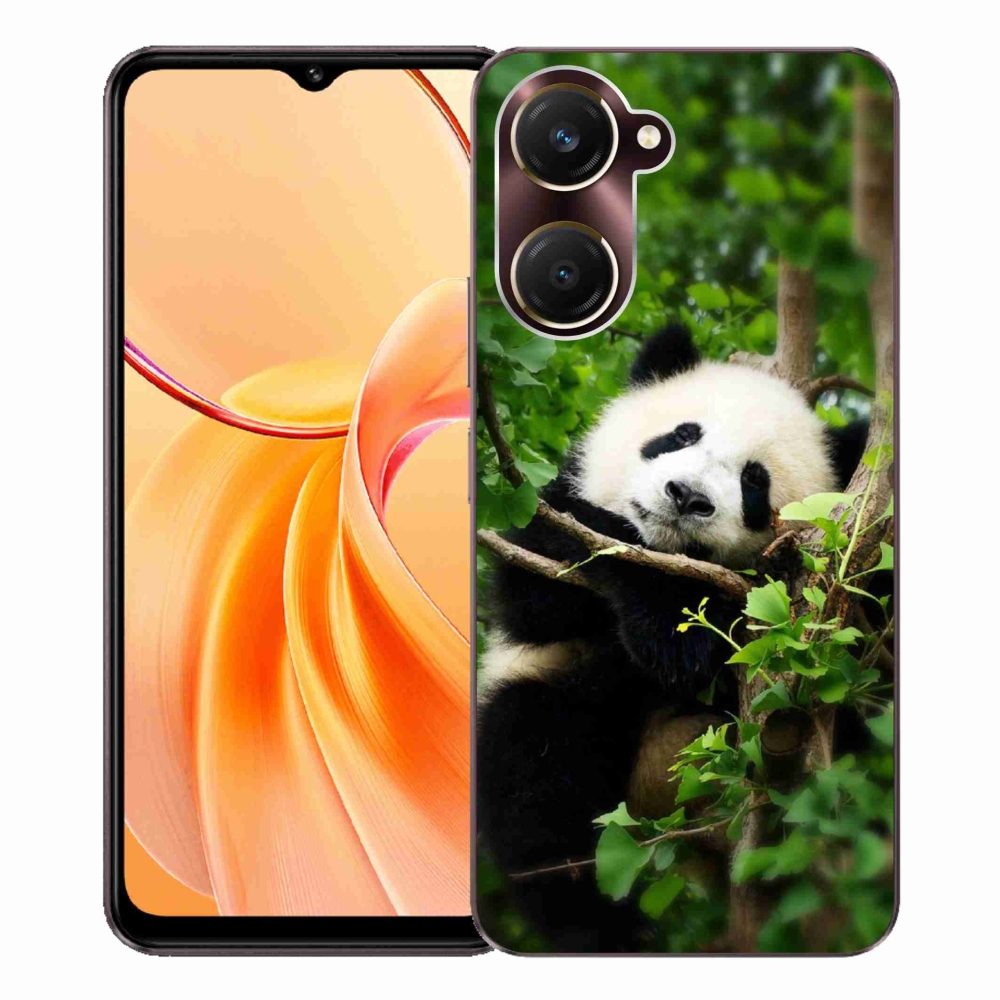 Gél borítás mmCase a Vivo Y28s 5G-hez - panda
