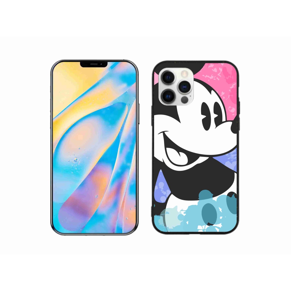 Zselés borítás mmCase iPhone 12 Pro készülékhez - mickey egér