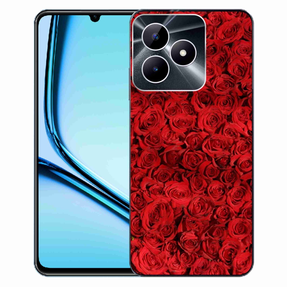 Zselés borító mmCase a Realme Note 50 készülékhez - rózsaszínű