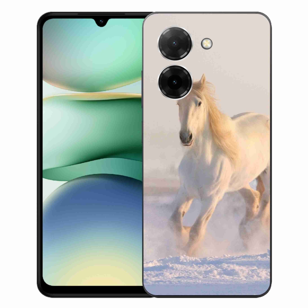 Gél borítás mmCase a Xiaomi Redmi A5 (173.45x79.35x8.45mm) - ló a hóban